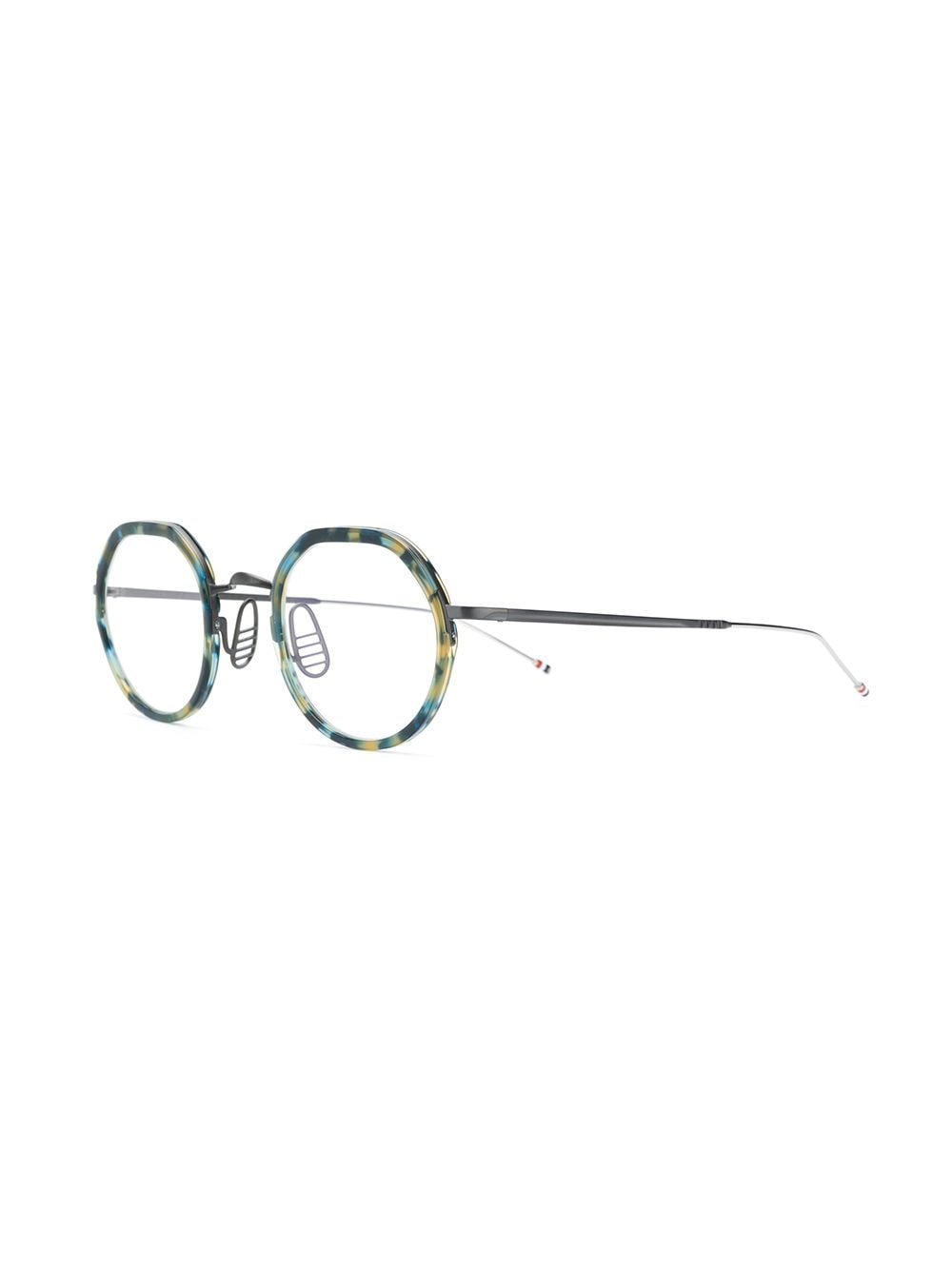 Thom Browne Eyewear Bril met rond montuur - Blauw