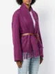 Forte Forte belted fringe cardigan