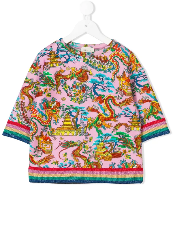 gucci t shirt dragon