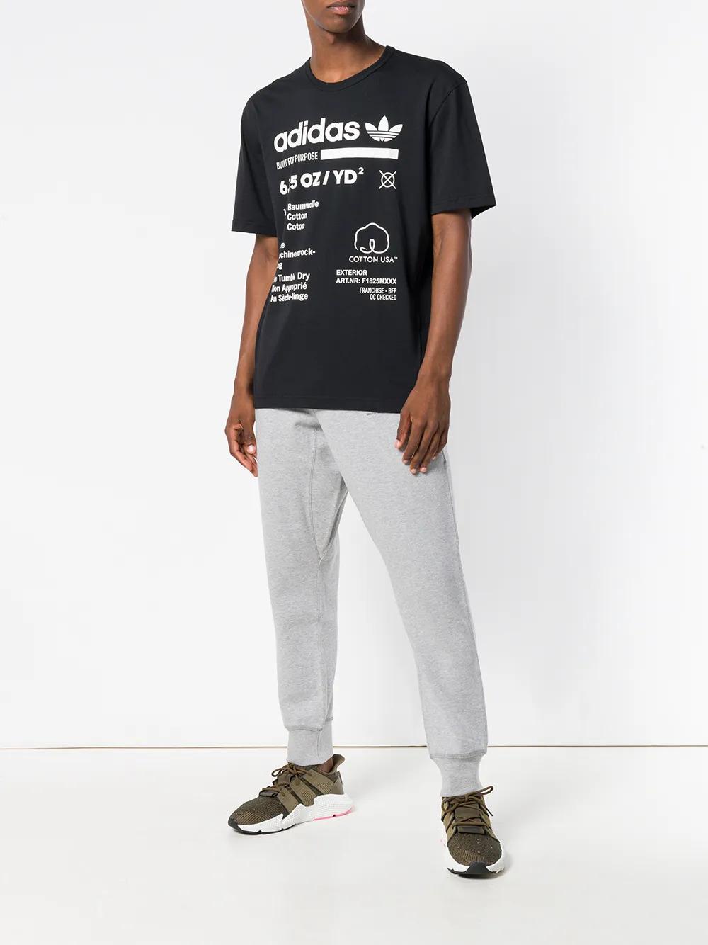 Adidas relaxed fit track trousers - Grijs