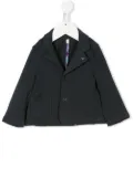 Emporio Armani Kids logo stud blazer - Blue