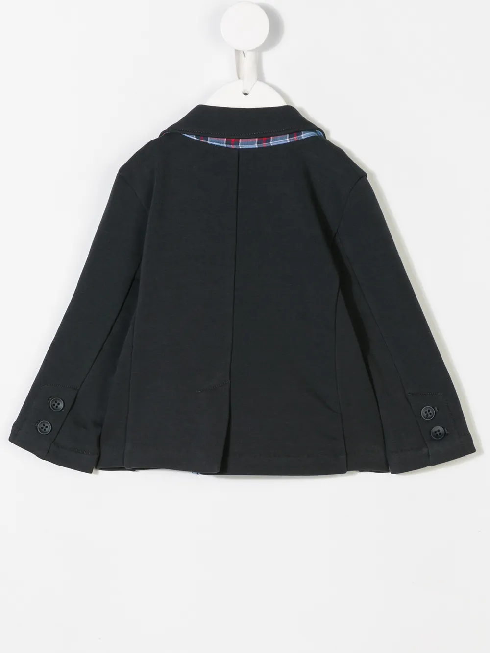 Emporio Armani Kids logo stud blazer - Blauw