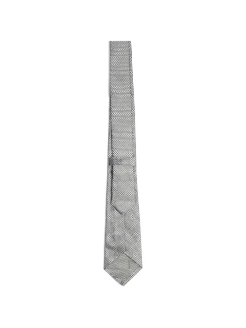 Dell'oglio micro patterned tie