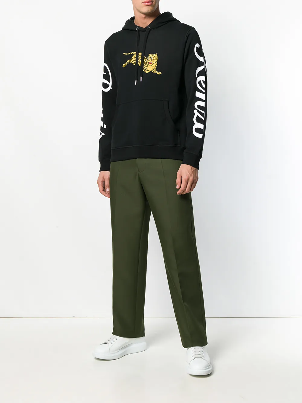 Kenzo Jumping Tiger Hoodie Farfetch