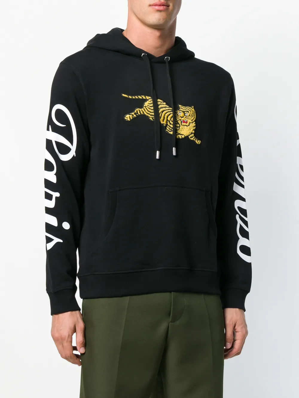 Kenzo Jumping Tiger hoodie Zwart