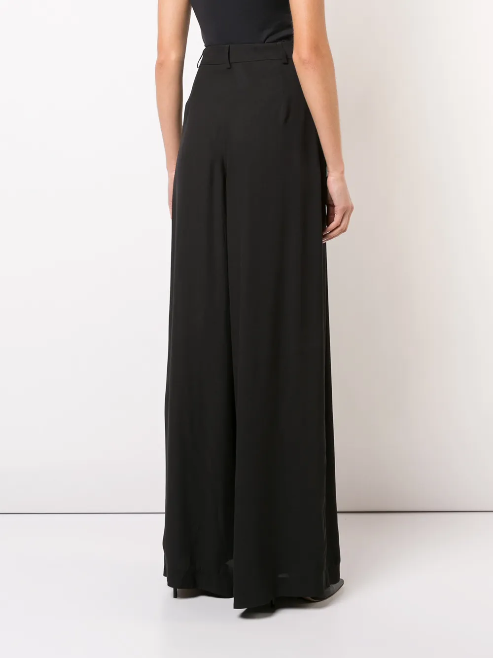 Off-White palazzo pants Zwart