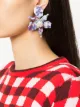 الصورة 2 من Lele Sadoughi jewel flower earrings