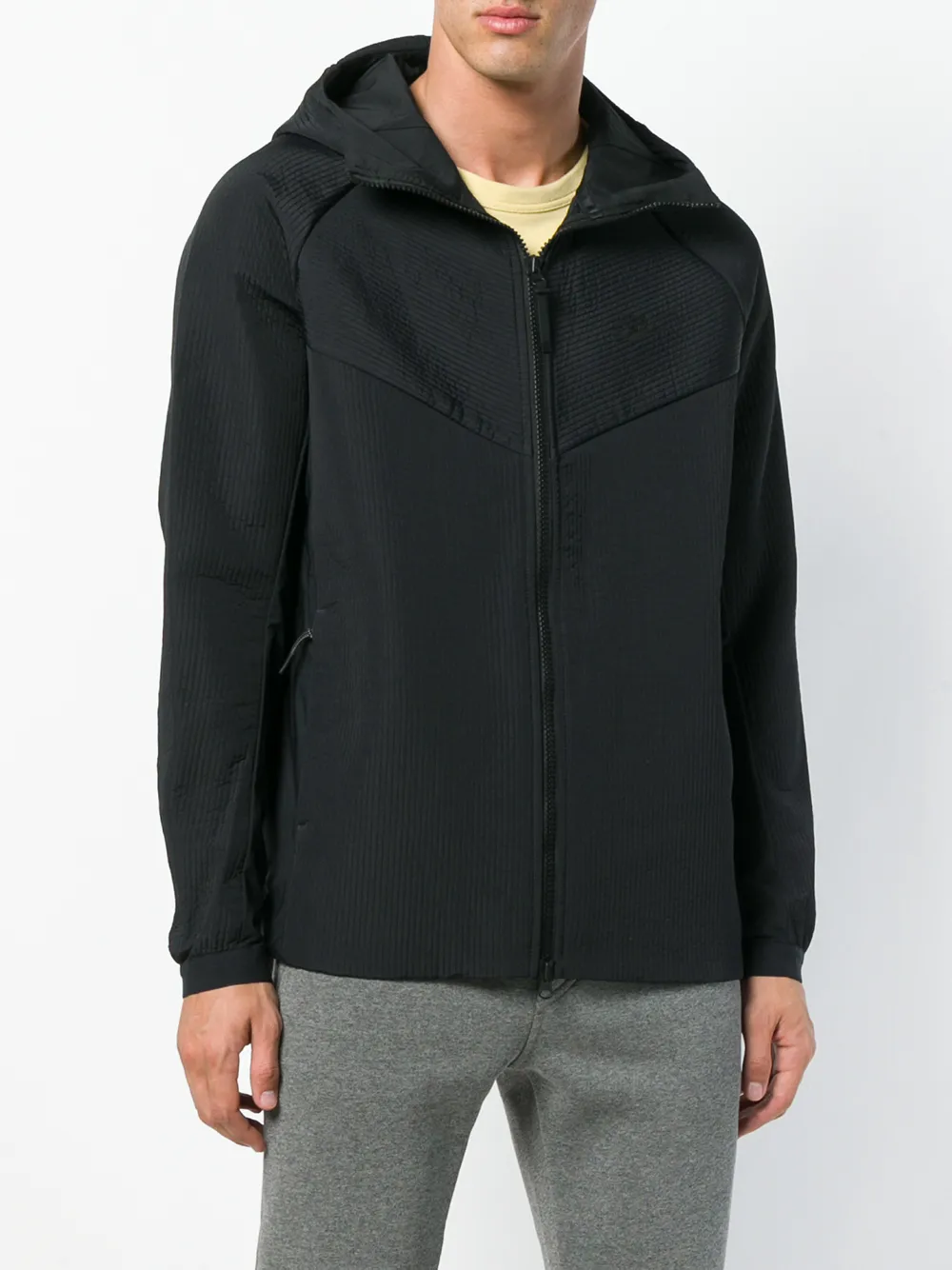 Nike hooded jacket Zwart