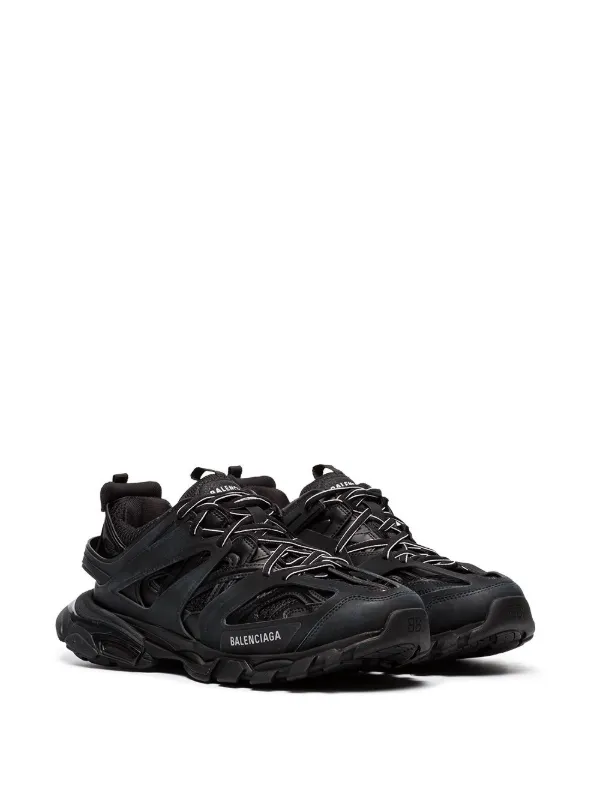 balenciaga black chunky trainers