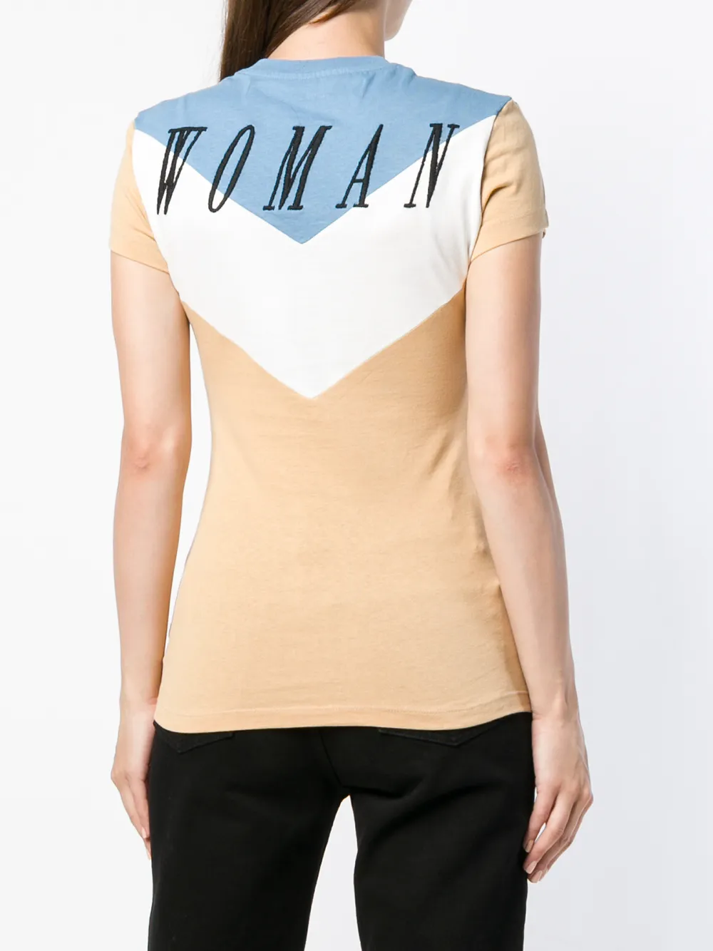 Off-White Twisting Horses T-shirt Beige