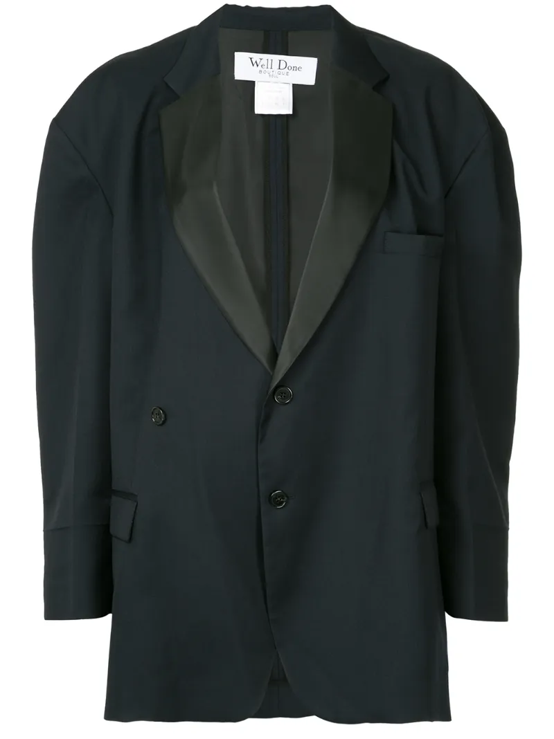 We11done loose fitted jacket