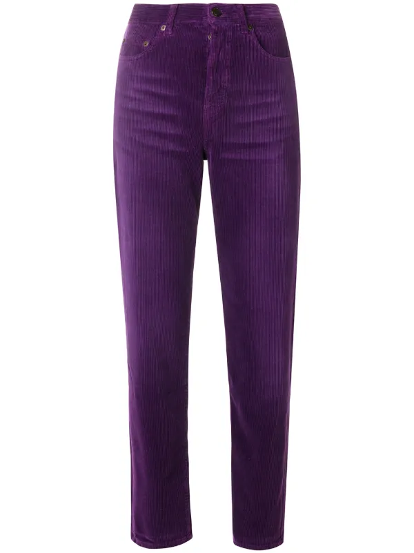 purple corduroy jeans
