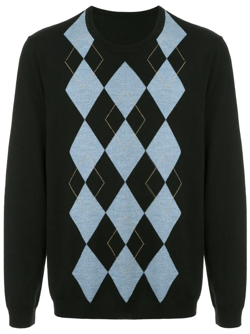 Ports V argyle sweater