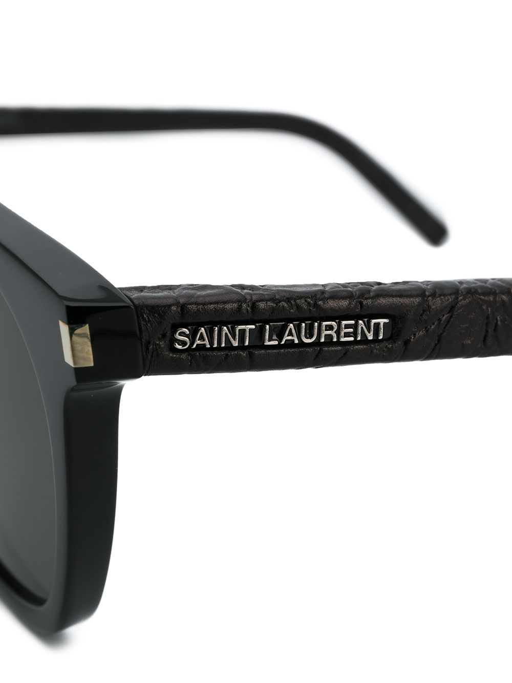 фото Saint Laurent Eyewear солнцезащитные очки в круглой оправе