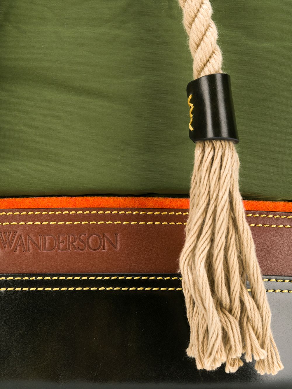фото Jw anderson рюкзак дизайна колор-блок