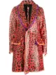 Image 1 of Comme Des Garçons Leo faux-leather coat