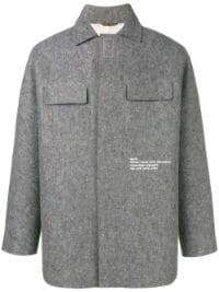 ＜Farfetch＞ OAMC オーバーサイズ シャツジャケット - グレー画像
