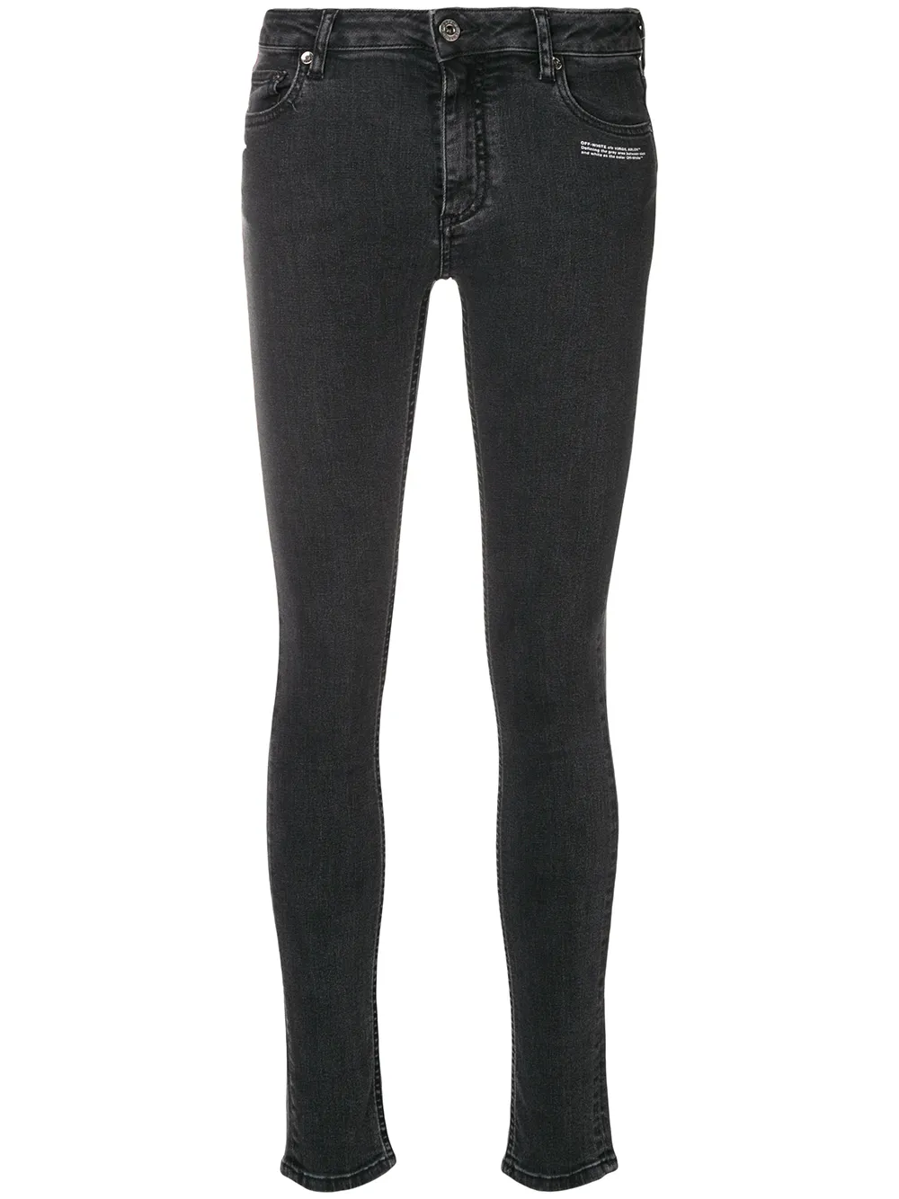 Off-White Jeans skinny Vintage - Nero