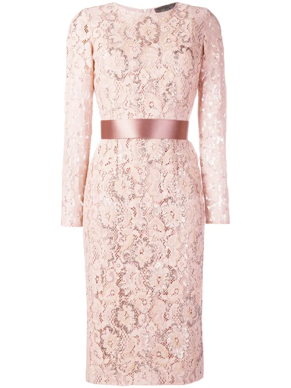 max mara pink dress