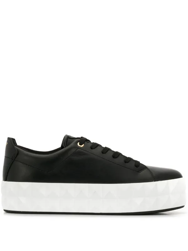 armani platform trainers