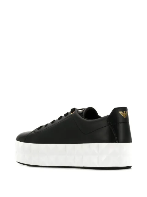 armani platform trainers