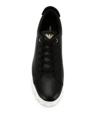 armani platform sneakers