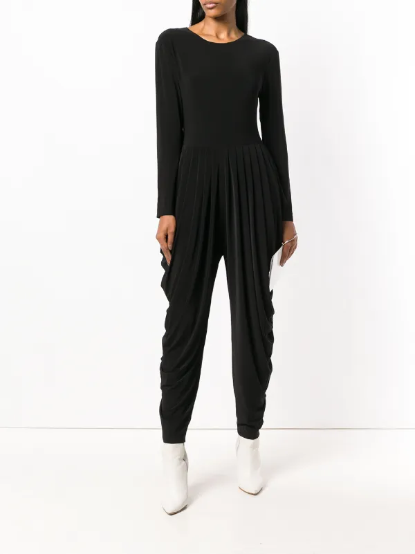 norma kamali waterfall jumpsuit