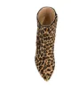 Polly Plume Stiefeletten mit Leoparden-Print