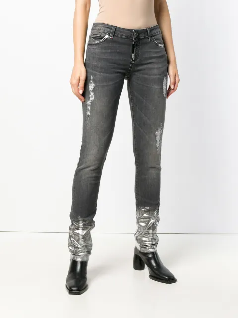 philipp plein ripped jeans