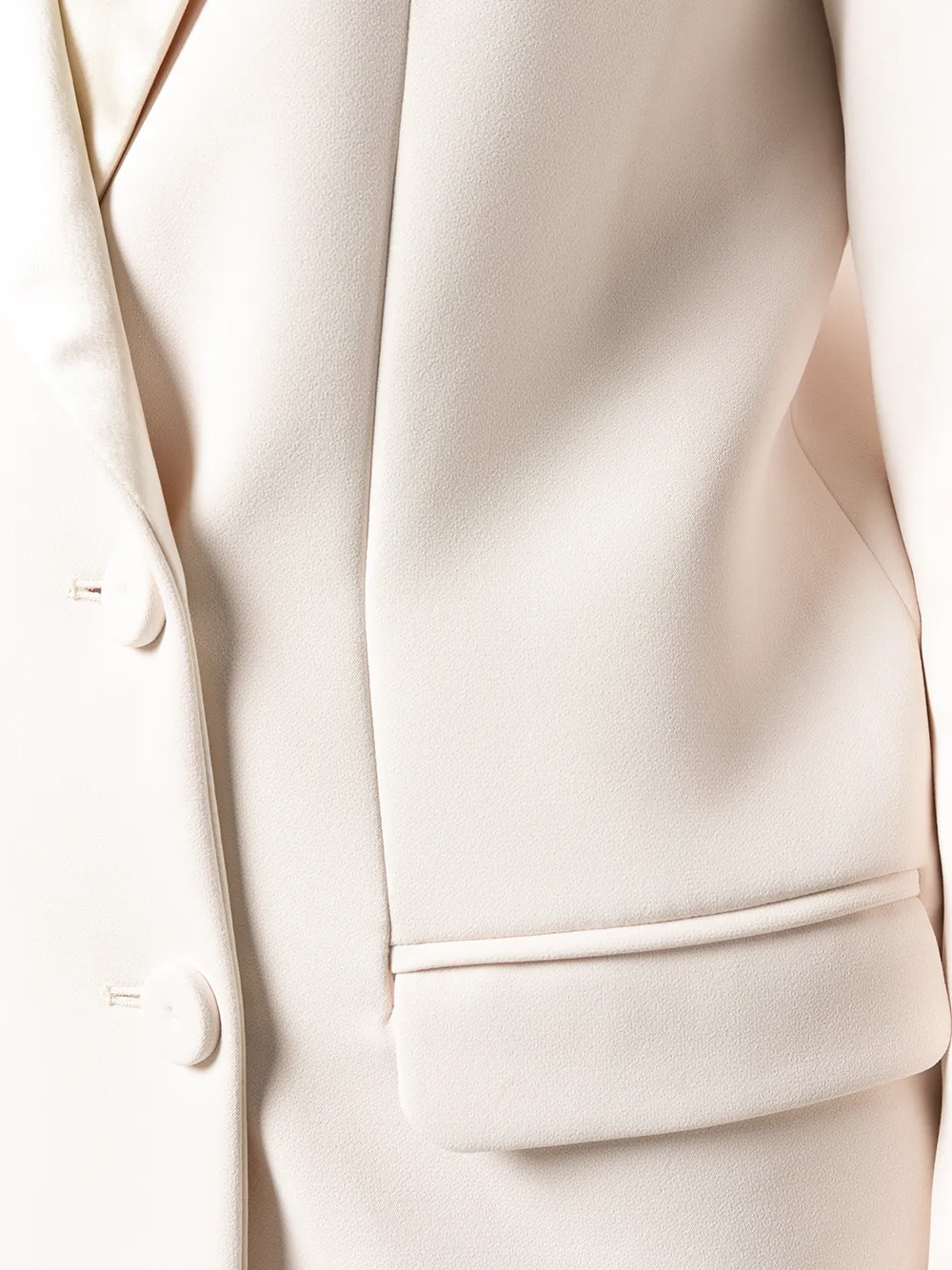 PINKO Primo blazer met dubbele rij knopen Wit