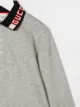 Gucci Kids قميص بشعار بياقة بولو