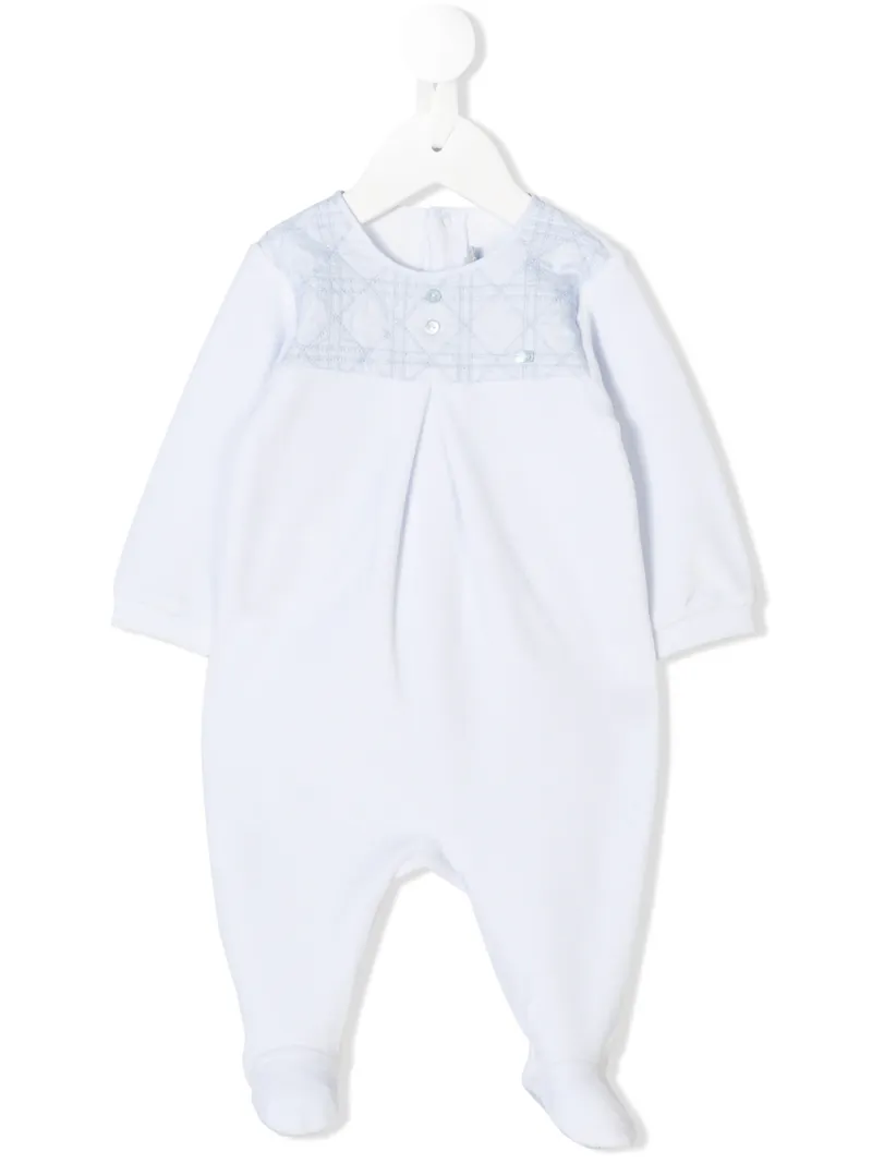 Baby Dior стеганая пижама