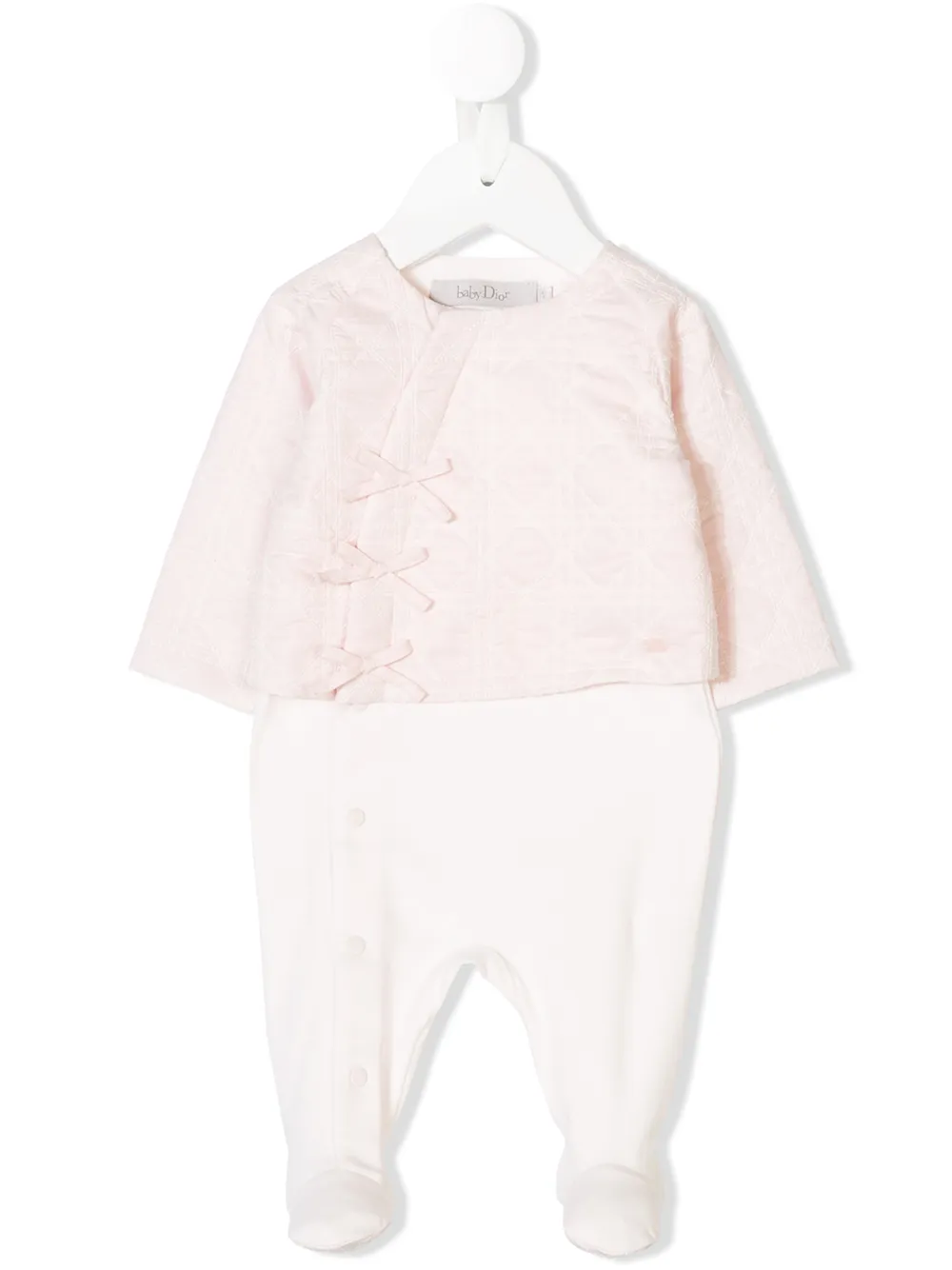 Baby Dior стеганая пижама