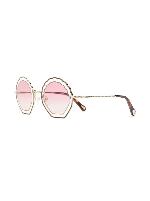 Chloe cheap shell sunglasses