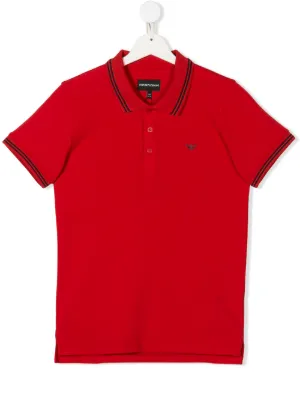 polo armani rossa