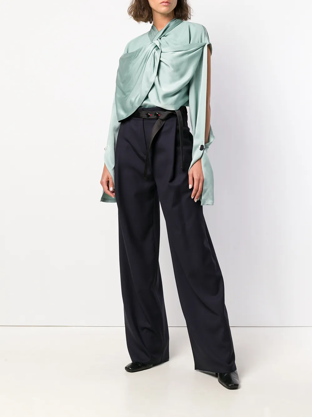 Eudon Choi gathered neckline blouse | Blouses | Image 2