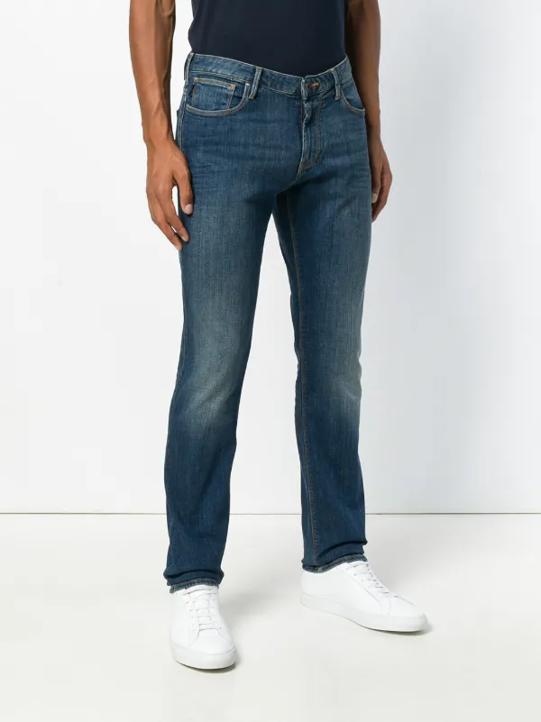 armani jeans stonewash