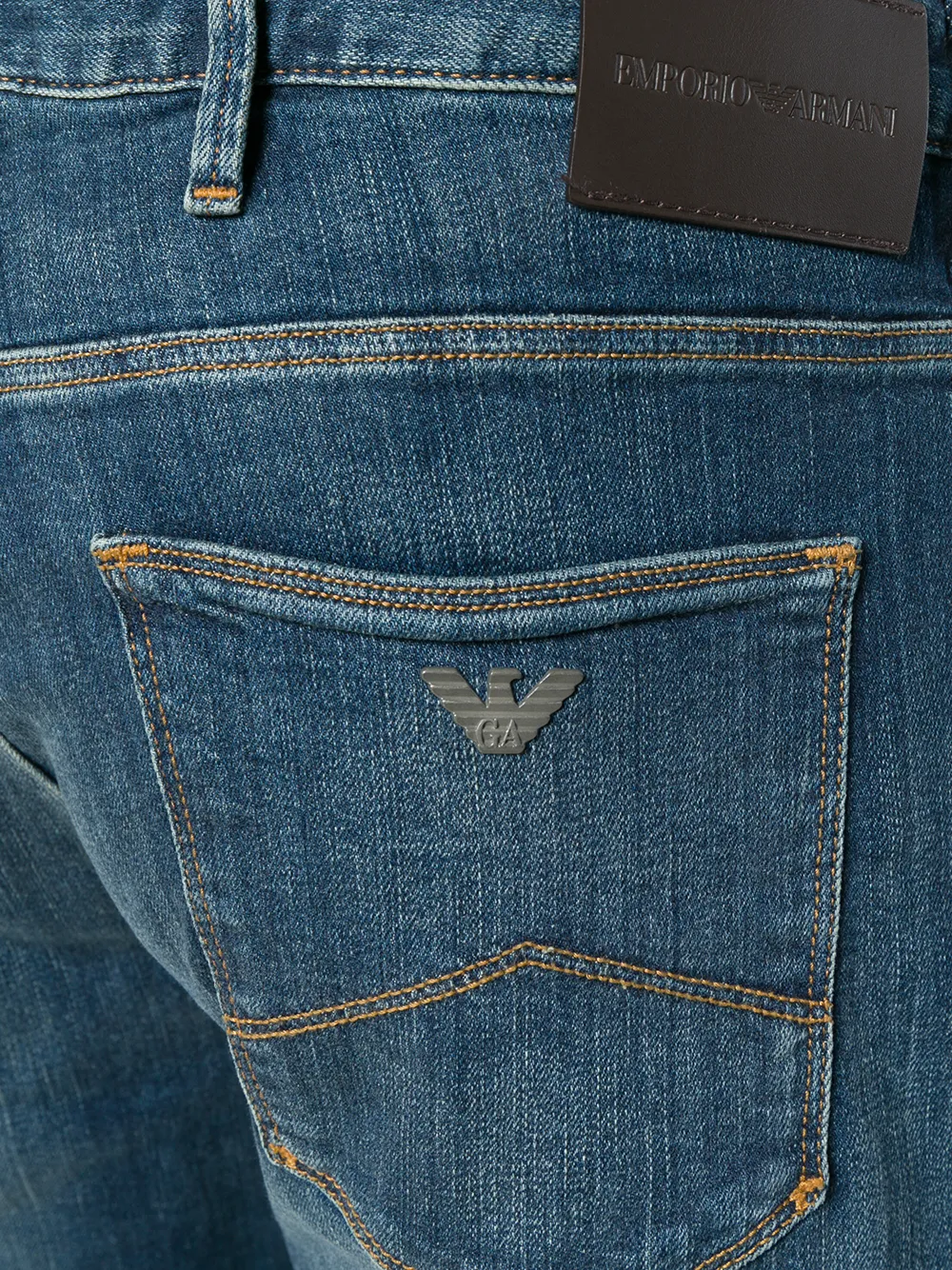 armani jeans stonewash