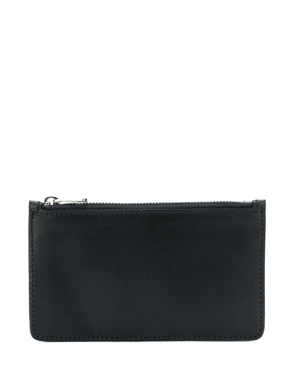 A.P.C. logo-debossed wallet | Black | Image 1