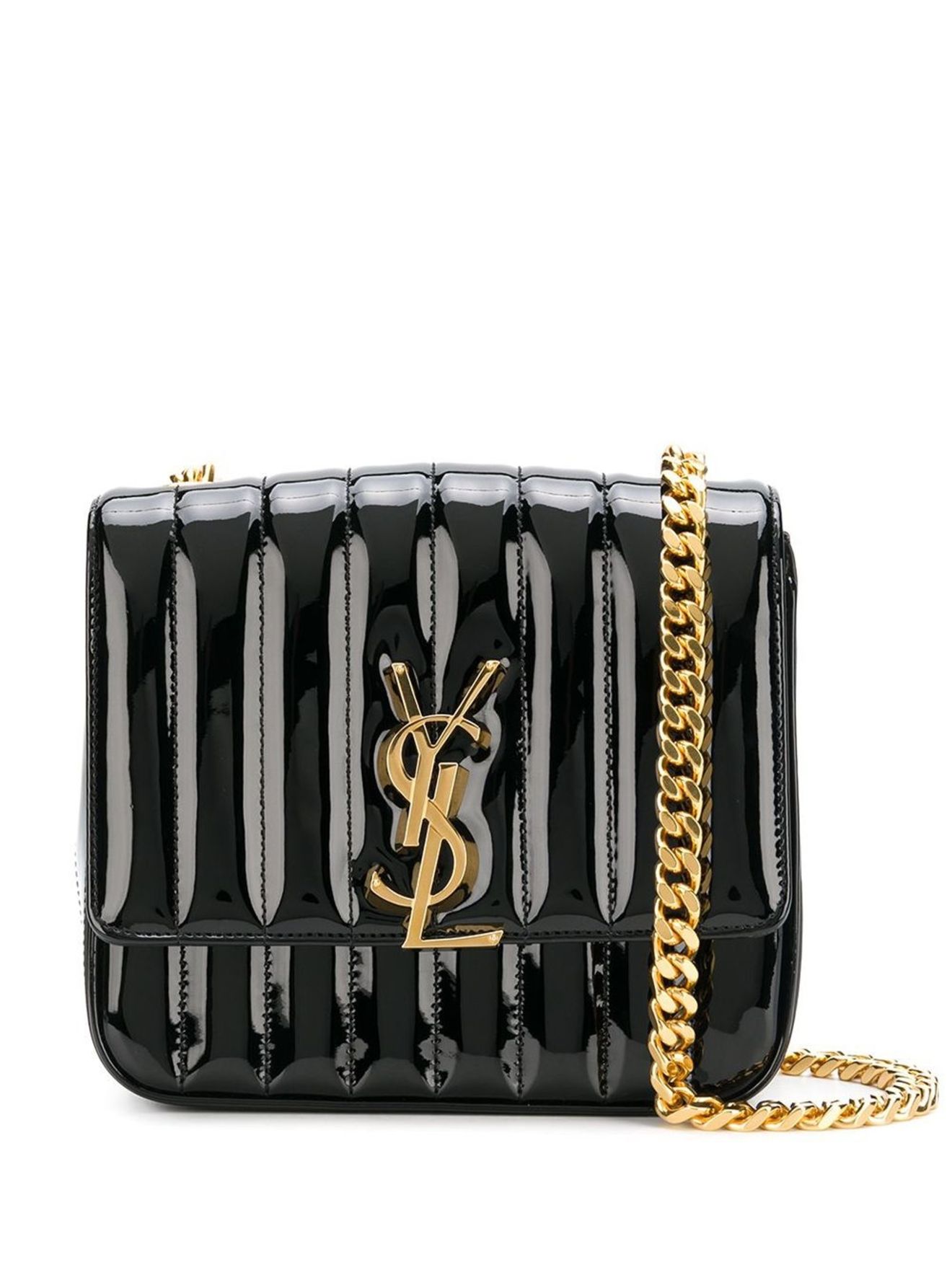 Saint Laurent Vicky shoulder bag black | MODES