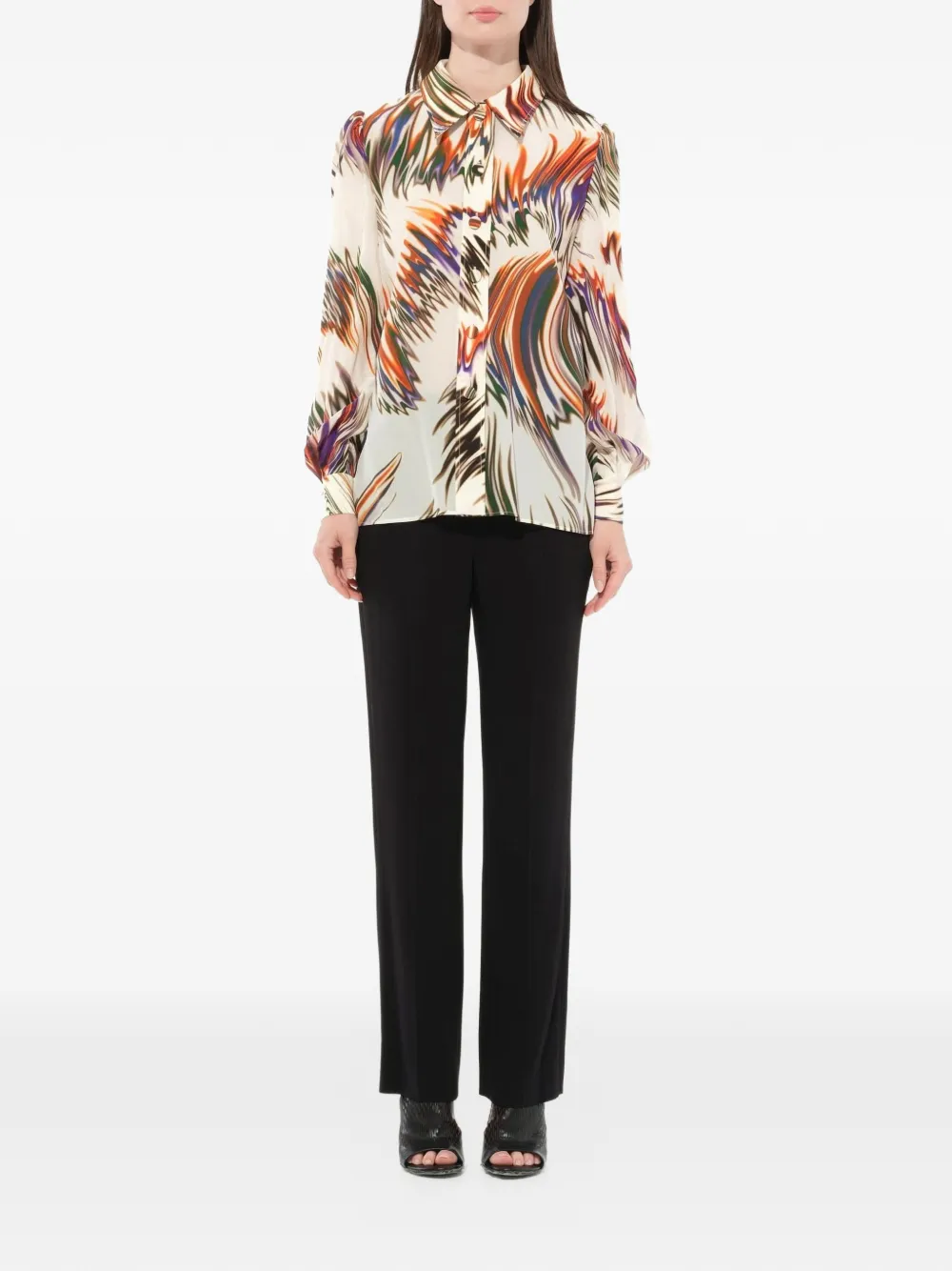  Givenchy Hemd Mit Print   Weiß 