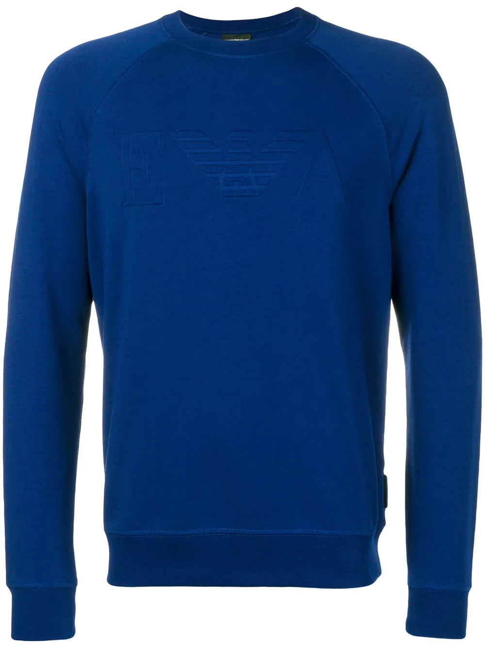 

Emporio Armani logo sweatshirt - Azul