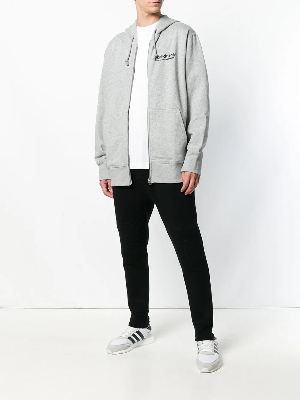 adidas Kaval zipped hoodie Grijs