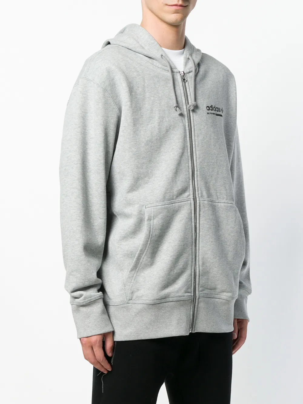 adidas Kaval zipped hoodie Grijs