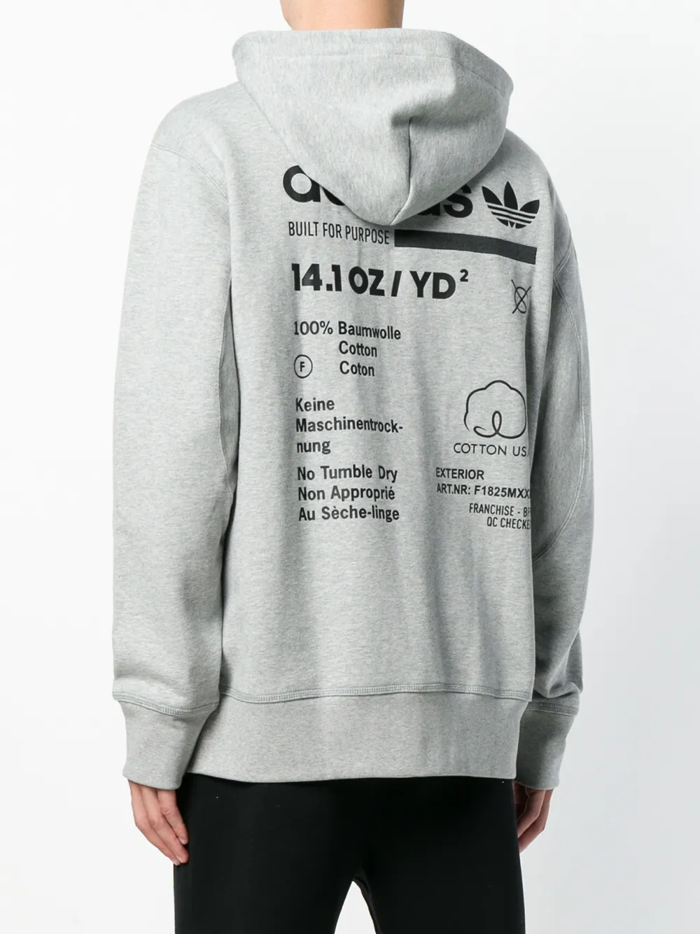 adidas Kaval zipped hoodie Grijs