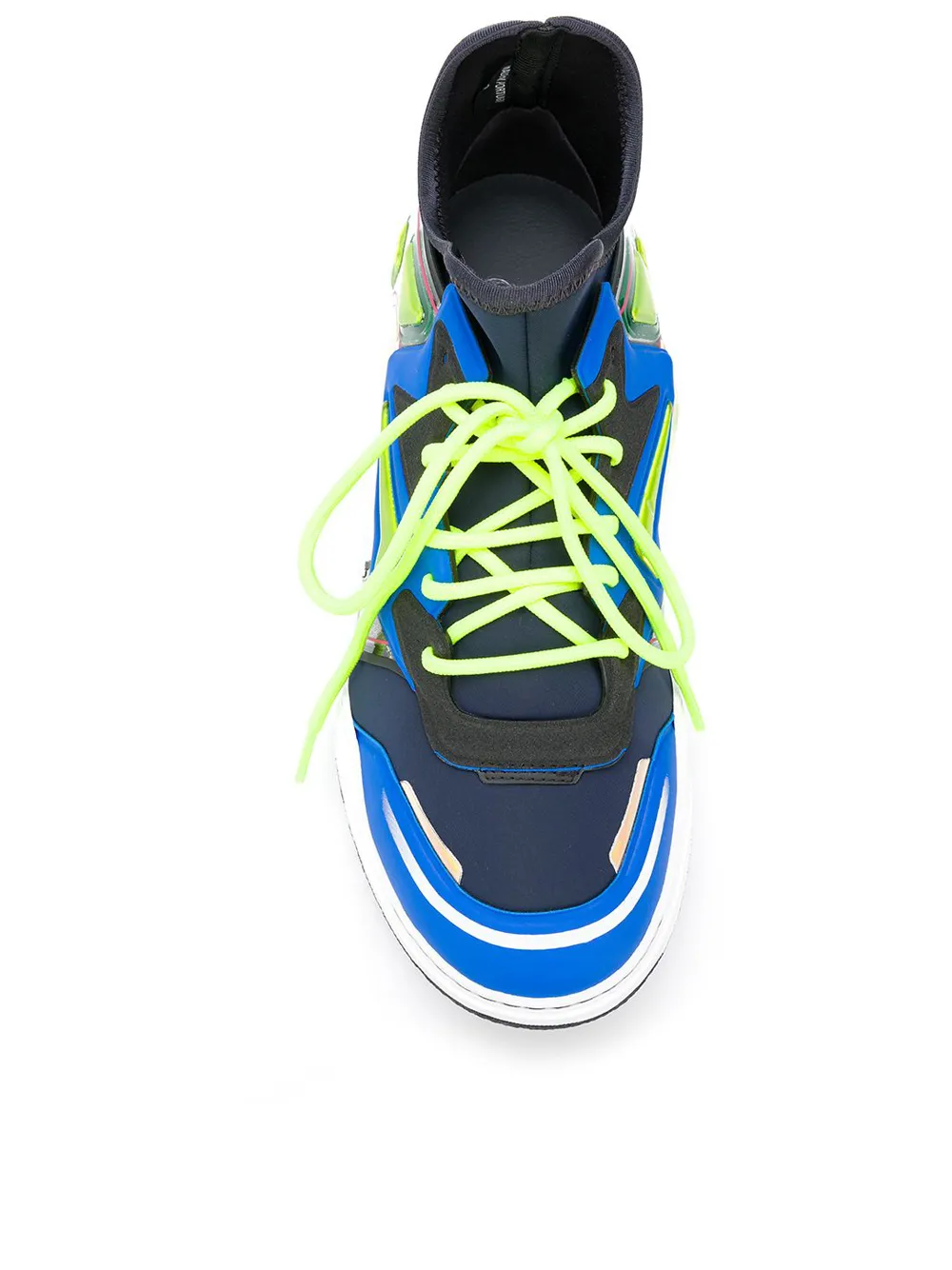 Lanvin sneakers met contrasterende kleurvlakken Blauw