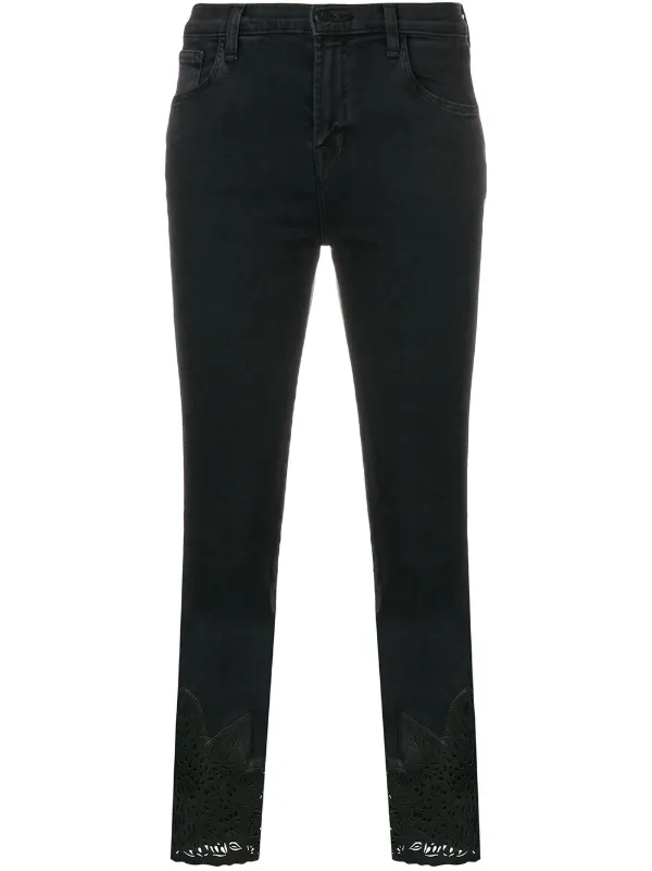 j brand black skinny jeans