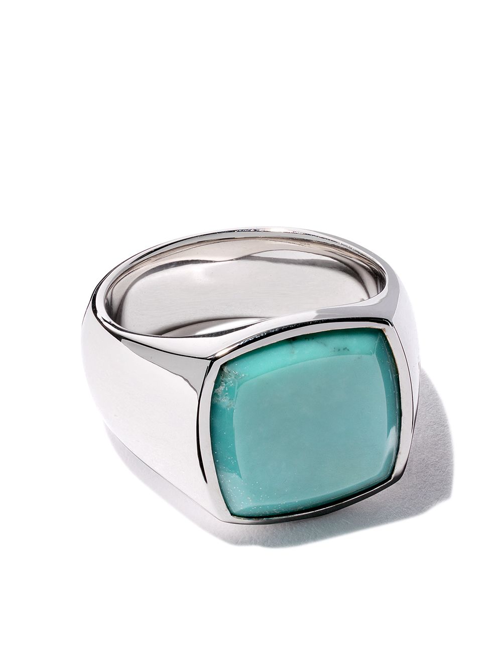 Tom Wood cushion turquoise ring