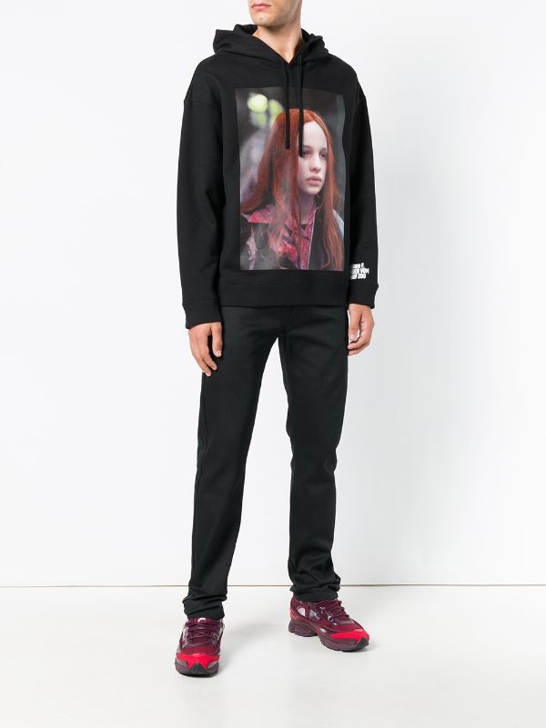 raf simons christiane f hoodie