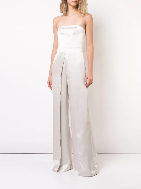 alexis strapless jumpsuit